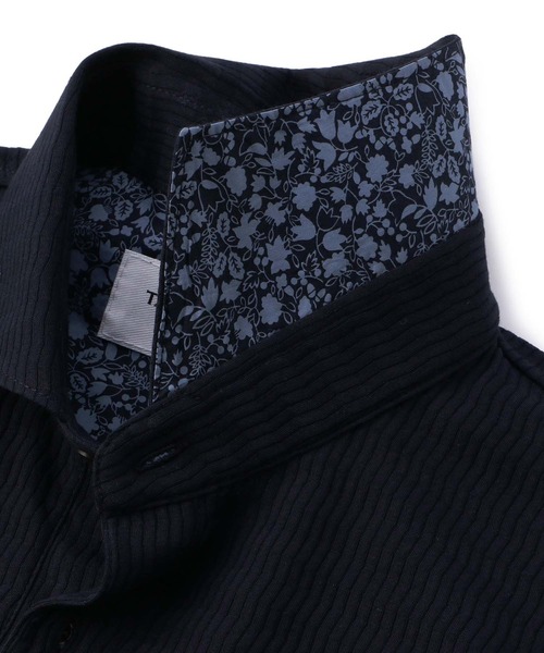 MEN'S BIGI(メンズビギ)の「リンクス柄アイスコットンポロシャツ(ポロシャツ・メンズ・ホワイト/ネイビー/ピンク・01/02/03/04)」の6枚目の写真