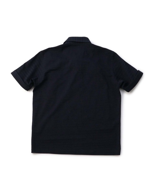 MEN'S BIGI(メンズビギ)の「リンクス柄アイスコットンポロシャツ(ポロシャツ・メンズ・ホワイト/ネイビー/ピンク・01/02/03/04)」の16枚目の写真