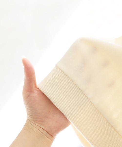 reca（レカ）の「バックスリットパーカー（パーカー・レディース・グレー/アイボリー/グリーン系その他/ブルー系その他・FREE）」の9枚目の写真