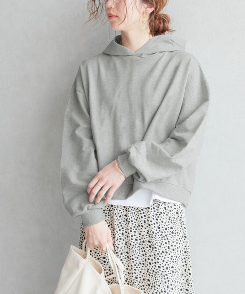 reca（レカ）の「バックスリットパーカー（パーカー・レディース・グレー/アイボリー/グリーン系その他/ブルー系その他・FREE）」の22枚目の写真