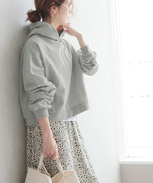 reca（レカ）の「バックスリットパーカー（パーカー・レディース・グレー/アイボリー/グリーン系その他/ブルー系その他・FREE）」の20枚目の写真