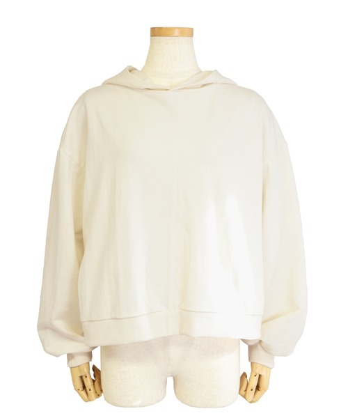 reca（レカ）の「バックスリットパーカー（パーカー・レディース・グレー/アイボリー/グリーン系その他/ブルー系その他・FREE）」の14枚目の写真