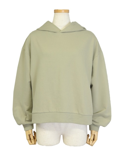 reca（レカ）の「バックスリットパーカー（パーカー・レディース・グレー/アイボリー/グリーン系その他/ブルー系その他・FREE）」の16枚目の写真