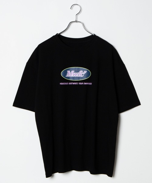 DING(ディング)の「DING/MwfcビッグシルエットTシャツ(Tシャツ/カットソー・レディース・ホワイト/ブラック・FREE)」の12枚目の写真