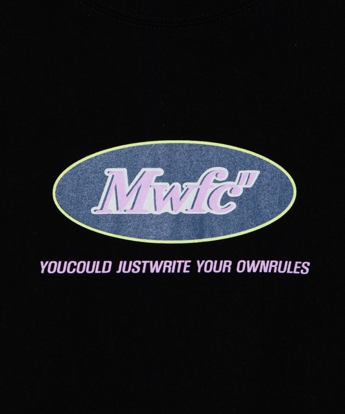 DING(ディング)の「DING/MwfcビッグシルエットTシャツ(Tシャツ/カットソー・レディース・ホワイト/ブラック・FREE)」の7枚目の写真