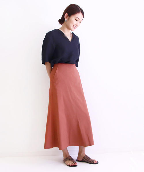 TOMORROWLAND （トゥモローランド）の「ドライキャンブリック フレア  