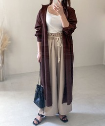 KOBE LETTUCE | リネンブレンドルーズシャツワンピース(シャツワンピース)