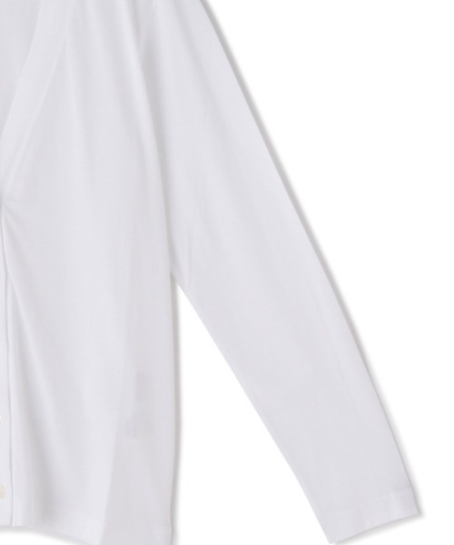 SUNSPEL(サンスペル)の「SUNSPEL / WOMEN’S Q82 PLAIN LONG SLEEVE CARDI(カーディガン/ボレロ・レディース・ブラック/ホワイト/ネイビー・1/2)」の11枚目の写真