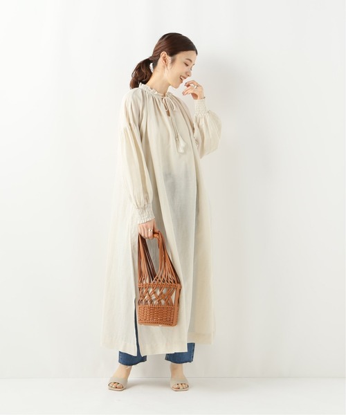 IENA（イエナ）の「maison リネンコットンワンピース