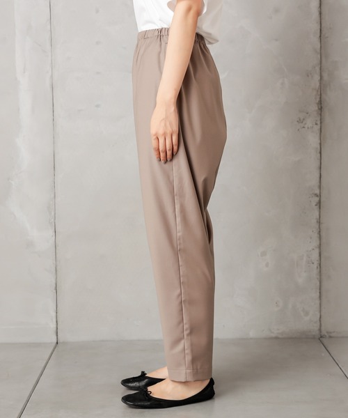 PUAL CE CIN（ピュアルセシン）の「ゆるっとボトムテーパード（その他パンツ・レディース・ベージュ/ネイビー/グリーン/カーキ・FREE）」の17枚目の写真