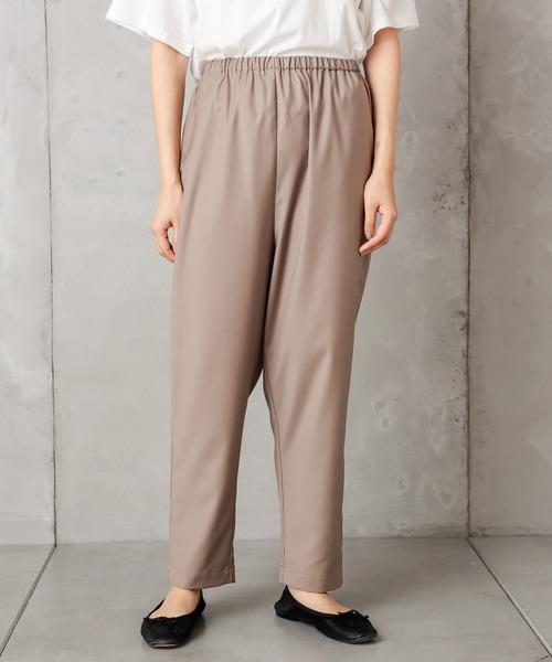 PUAL CE CIN（ピュアルセシン）の「ゆるっとボトムテーパード（その他パンツ・レディース・ベージュ/ネイビー/グリーン/カーキ・FREE）」の16枚目の写真