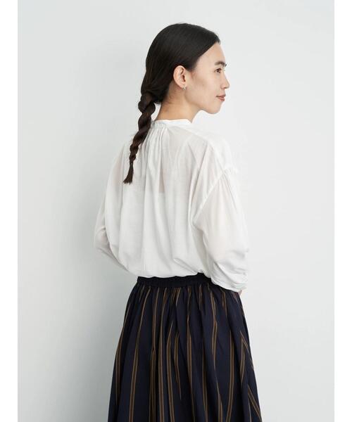 AMERICAN HOLIC（アメリカンホリック）の「袖ギャザーボリュームシャツ　＊（シャツ/ブラウス・レディース・ブラック/オフホワイト/キャメル/その他9・M/L）」の10枚目の写真