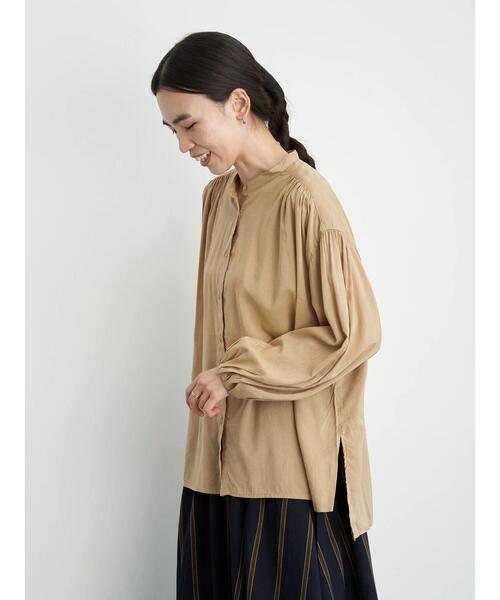 AMERICAN HOLIC（アメリカンホリック）の「袖ギャザーボリュームシャツ　＊（シャツ/ブラウス・レディース・ブラック/オフホワイト/キャメル/その他9・M/L）」の17枚目の写真