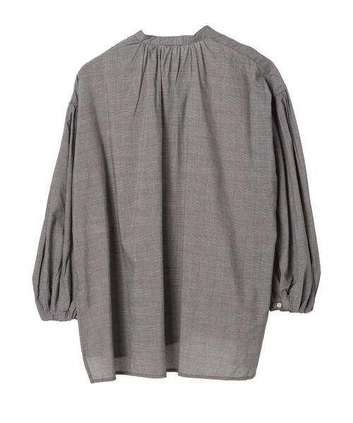 AMERICAN HOLIC（アメリカンホリック）の「袖ギャザーボリュームシャツ　＊（シャツ/ブラウス・レディース・ブラック/オフホワイト/キャメル/その他9・M/L）」の22枚目の写真