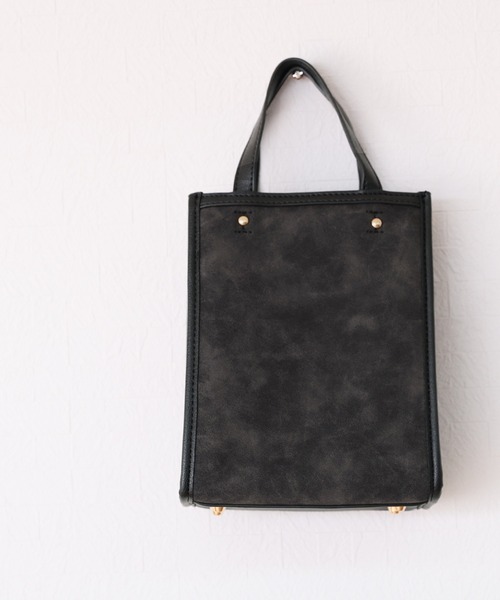 reca（レカ）の「パイピングスクエアトート（ショルダーバッグ・レディース・ブラック/ブラウン/カーキ・ONE SIZE）」の17枚目の写真