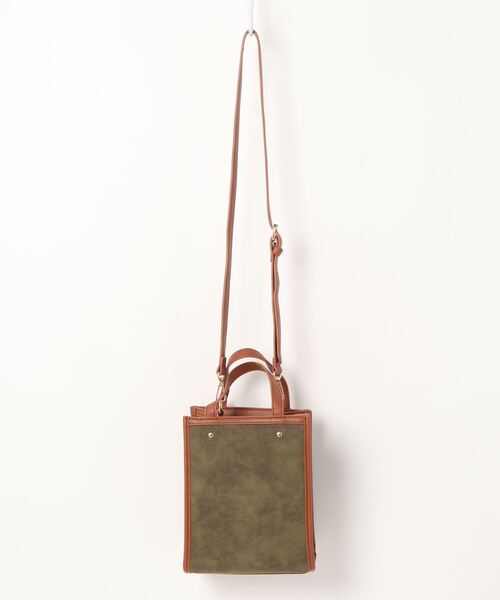 reca（レカ）の「パイピングスクエアトート（ショルダーバッグ・レディース・ブラック/ブラウン/カーキ・ONE SIZE）」の12枚目の写真