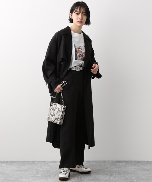 PAGEBOY（ページボーイ）の「テンセルスマートトレンチパンツ(セットアップ/スリーピース)（その他パンツ・レディース・ホワイト系その他/ブラック/ベージュ系その他・SMALL/MEDIUM）」の8枚目の写真