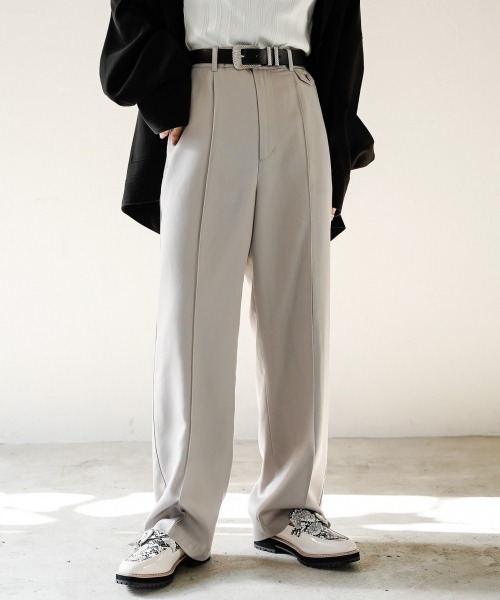 PAGEBOY（ページボーイ）の「テンセルスマートトレンチパンツ(セットアップ/スリーピース)（その他パンツ・レディース・ホワイト系その他/ブラック/ベージュ系その他・SMALL/MEDIUM）」の9枚目の写真