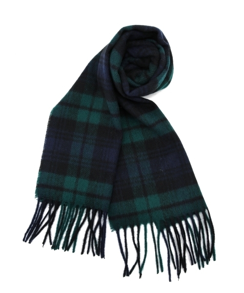 BEAMS BOY(ビームスボーイ)の「HIGHLAND TWEEDS / TARTAN SCARF 14FW(マフラー・レディース・レッド/サックスブルー/ネイビー/グレー/ベージュ/インディゴブルー・ONE SIZE)」の20枚目の写真
