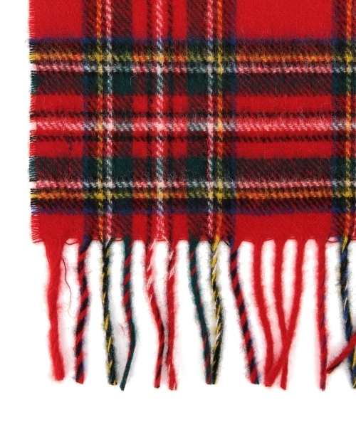 BEAMS BOY(ビームスボーイ)の「HIGHLAND TWEEDS / TARTAN SCARF 14FW(マフラー・レディース・レッド/サックスブルー/ネイビー/グレー/ベージュ/インディゴブルー・ONE SIZE)」の21枚目の写真