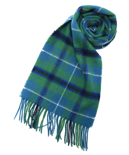 BEAMS BOY(ビームスボーイ)の「HIGHLAND TWEEDS / TARTAN SCARF 14FW(マフラー・レディース・レッド/サックスブルー/ネイビー/グレー/ベージュ/インディゴブルー・ONE SIZE)」の5枚目の写真