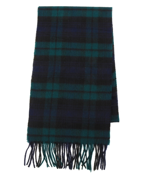 BEAMS BOY(ビームスボーイ)の「HIGHLAND TWEEDS / TARTAN SCARF 14FW(マフラー・レディース・レッド/サックスブルー/ネイビー/グレー/ベージュ/インディゴブルー・ONE SIZE)」の7枚目の写真