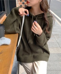 HALEY PESCA | HALEY PESCA/ニットフーディー(パーカー)