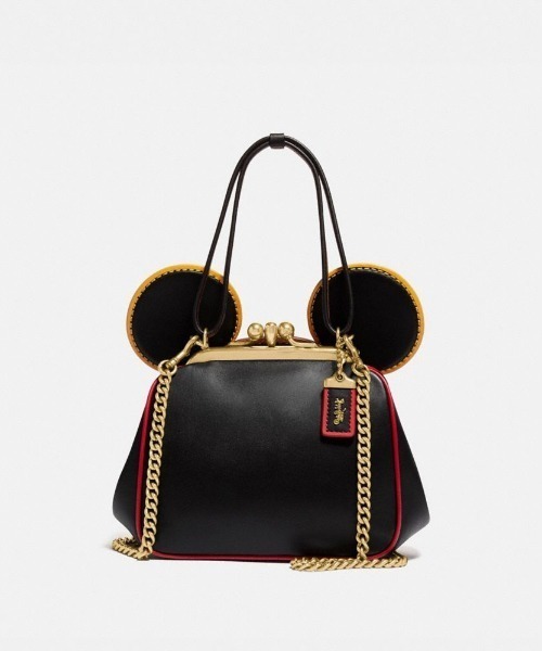 Disney ディズニー の ディズニー ミッキー マウス X キース ヘリング キスロック バッグ ハンドバッグ Wear