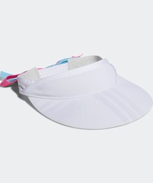 ウィメンズ スリーストライプワイドバイザー 【adidas Golf/アディダスゴルフ】/ 3-Stripes Wide Visor