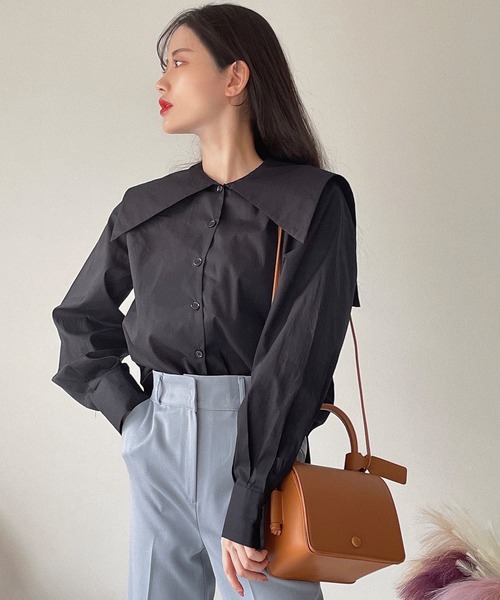 etade(エタード)の「2way スクエアバッグ etda1(ショルダーバッグ・レディース・ブラック/ベージュ/キャメル/グレイッシュベージュ/モスグリーン/オフホワイト/サックスブルー/ペールイエロー/モカ/マスタード/ボルドー・FREE)」の21枚目の写真