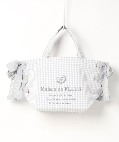 Maison de FLEUR（メゾンドフルール）の「ギンガムチェックレース
