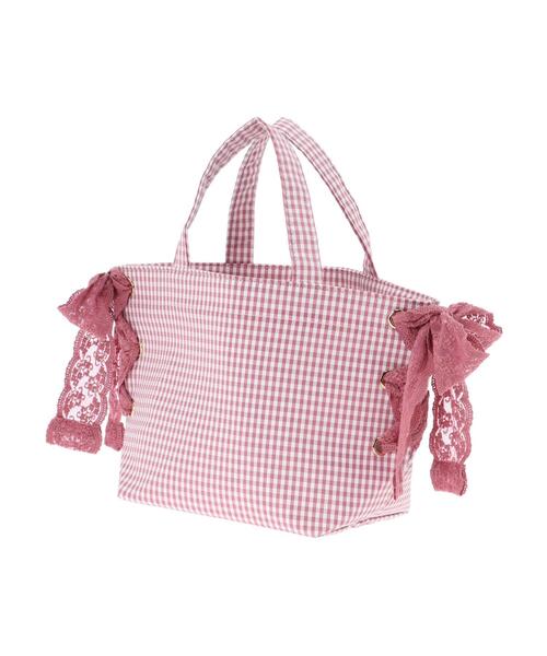 Maison de FLEUR（メゾンドフルール）の「ギンガムチェックレース