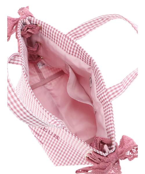 Maison de FLEUR（メゾンドフルール）の「ギンガムチェックレース