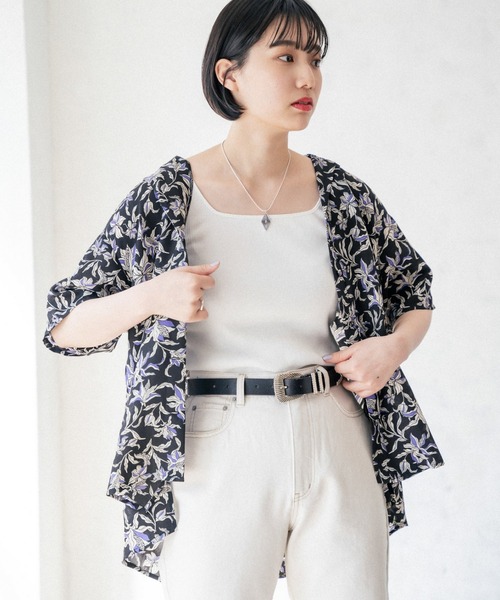 PAGEBOY（ページボーイ）の「WボタンアソートカイキンSS（シャツ/ブラウス・レディース・ブラック/ホワイト系その他/ブラック系その他/グレイッシュベージュ/グレー系その他2/ベージュ系その他/ホワイト系その他2・FREE）」の5枚目の写真