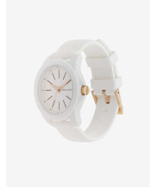 ARMANI EXCHANGE（アルマーニエクスチェンジ）の「【A|X アルマーニ エクスチェンジ】シリコンベルトウォッチLADY BANKS_AX7126（アナログ腕時計・レディース・その他1・FREE）」の2枚目の写真