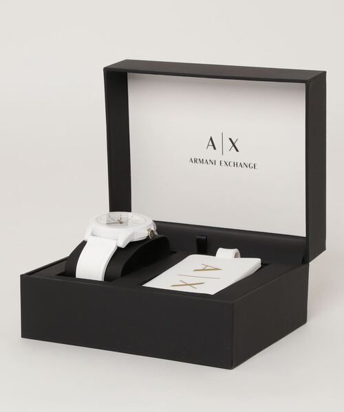 ARMANI EXCHANGE（アルマーニエクスチェンジ）の「【A|X アルマーニ エクスチェンジ】シリコンベルトウォッチLADY BANKS_AX7126（アナログ腕時計・レディース・その他1・FREE）」の8枚目の写真