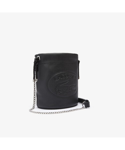 LACOSTE（ラコステ）の「クロコクルー ショルダーバケットバッグ（ショルダーバッグ・レディース・ブラック/イエロー/ピンクベージュ・FREE）」の16枚目の写真