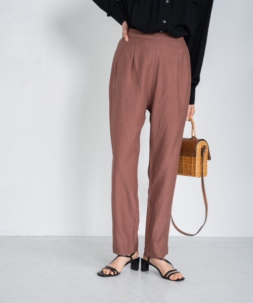 Andemiu（アンデミュウ）の「セットアップキャミサロペット946730（サロペット/オーバーオール・レディース・ブラック/ブラウン/オレンジ・SMALL/MEDIUM）」の11枚目の写真