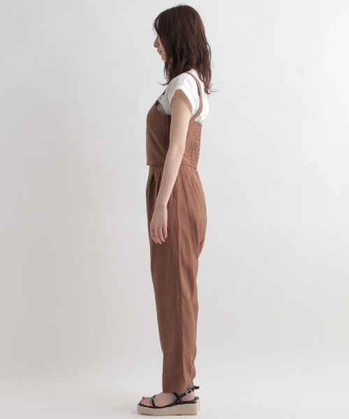 Andemiu（アンデミュウ）の「セットアップキャミサロペット946730（サロペット/オーバーオール・レディース・ブラック/ブラウン/オレンジ・SMALL/MEDIUM）」の12枚目の写真