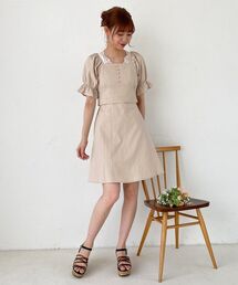 MAJESTIC LEGON | ヘルシーセットアップミニワンピ(ワンピース)