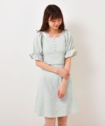 MAJESTIC LEGON | ヘルシーセットアップミニワンピ(ワンピース)