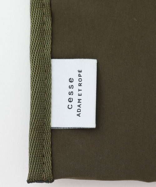 ADAM ET ROPE'（アダムエロペ）の「【CESSE】トラベルポーチ（ボディバッグ/ウエストポーチ・メンズ・ブラック/オリーブ・FREE）」の10枚目の写真