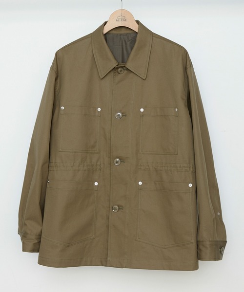 ALLEGE Adjust Coverall Jacket (AL21S-BL01) 最初の カバーオール allege その他