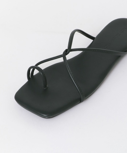 RODE SKO（ロデスコ）の「HETA 細ストラップサンダル（サンダル・レディース・ピンクベージュ/グリーン/シルバー/グリーン系その他・36/37/38）」の11枚目の写真