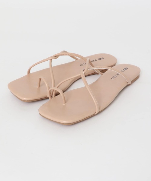 RODE SKO（ロデスコ）の「HETA 細ストラップサンダル（サンダル・レディース・ピンクベージュ/グリーン/シルバー/グリーン系その他・36/37/38）」の14枚目の写真