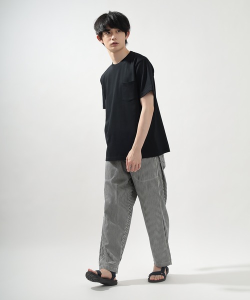 HANES(ヘインズ)の「【Hanes/ヘインズ】 BEEFY-T ポケットTシャツ クルーネック Tシャツ ユニセックス/無地(Tシャツ/カットソー・メンズ・ホワイト/ブラック/グレー/ネイビー・L/M/XL/S)」の8枚目の写真
