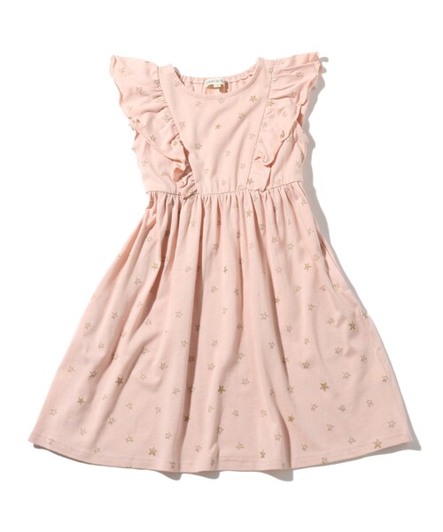 90 150cm ひんやりラメ星プリントワンピース ワンピース Shoo La Rue シューラルー のファッション通販 Zozotown