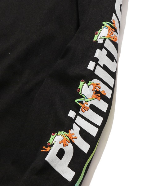 PRIMITIVE(プリミティブ)の「PRIMITIVE/プリミティブ GAMMA L/S TEE ロンT/長袖Tシャツ(Tシャツ/カットソー・メンズ・ホワイト/ブラック・M/XL/L)」の7枚目の写真