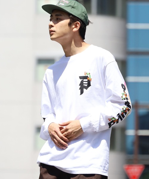 PRIMITIVE(プリミティブ)の「PRIMITIVE/プリミティブ GAMMA L/S TEE ロンT/長袖Tシャツ(Tシャツ/カットソー・メンズ・ホワイト/ブラック・M/XL/L)」の12枚目の写真