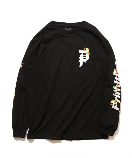 PRIMITIVE(プリミティブ)の「PRIMITIVE/プリミティブ GAMMA L/S TEE ロンT/長袖Tシャツ(Tシャツ/カットソー・メンズ・ホワイト/ブラック・M/XL/L)」の10枚目の写真